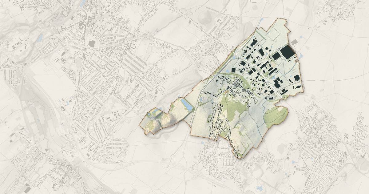 Portrait cartographique de Ruitz : relief, eau, forêts, bâti et voies, calculés à partir des données de l'IGN
