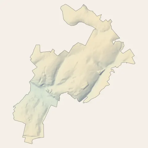 Saint-Pol-sur-Ternoise : relief