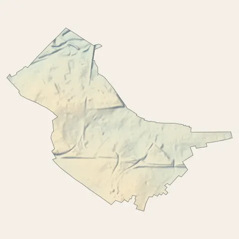 Sallaumines : relief