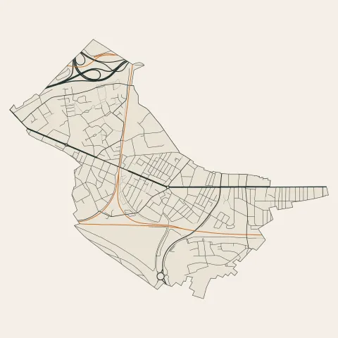 Sallaumines : voies