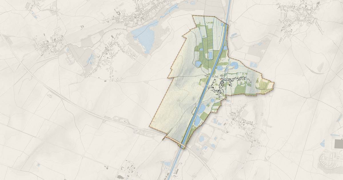 Portrait cartographique de Sauchy-Cauchy : relief, eau, forêts, bâti et voies, calculés à partir des données de l'IGN