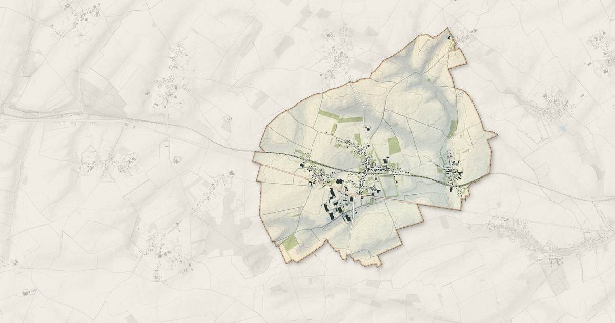 Portrait cartographique de Tincques : relief, eau, forêts, bâti et voies, calculés à partir des données de l'IGN