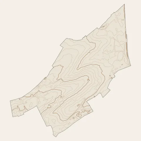Vendin-le-Vieil : courbes de niveau