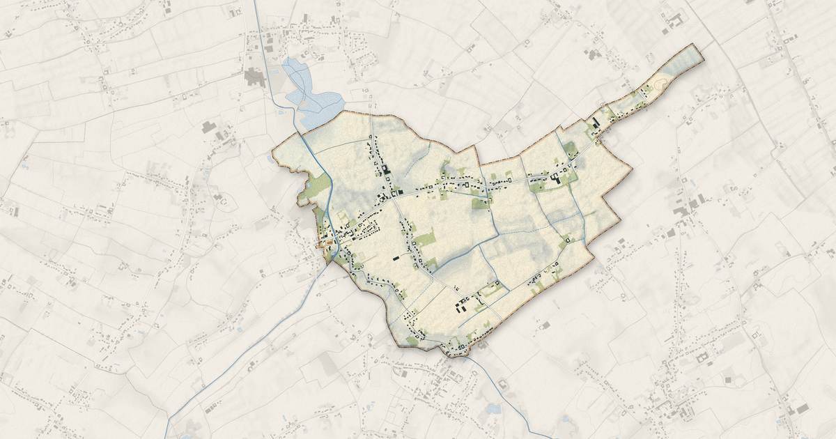 Portrait cartographique de Vieille-Chapelle : relief, eau, forêts, bâti et voies, calculés à partir des données de l'IGN