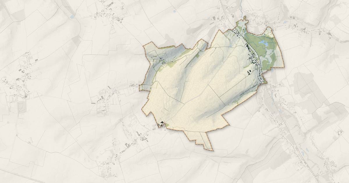 Portrait cartographique de Wavrans-sur-Ternoise : relief, eau, forêts, bâti et voies, calculés à partir des données de l'IGN