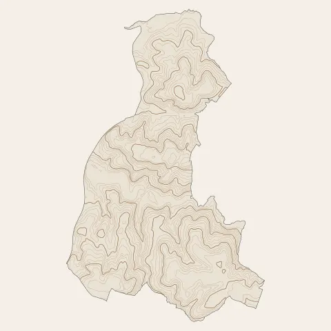 Wimille : courbes de niveau