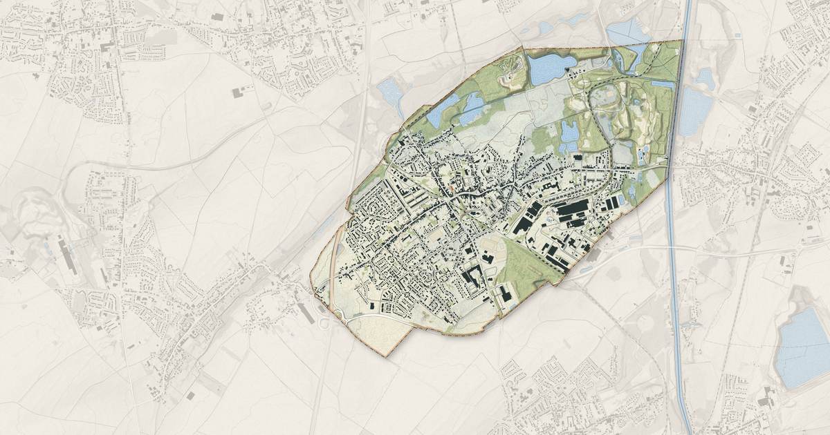 Portrait cartographique de Wingles : relief, eau, forêts, bâti et voies, calculés à partir des données de l'IGN