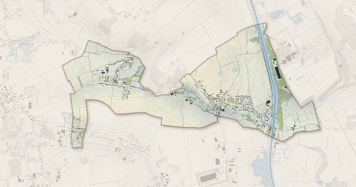 Portrait cartographique de Wittes : relief, eau, forêts, bâti et voies, calculés à partir des données de l'IGN