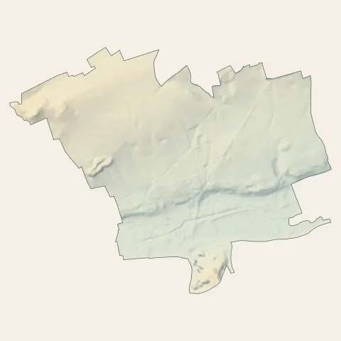 Wizernes : relief