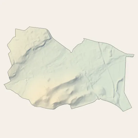 Aubière : relief