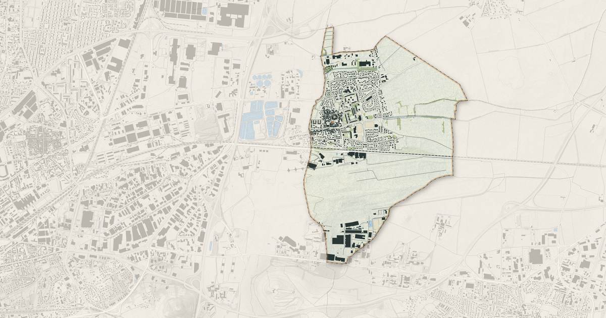 Portrait cartographique de Aulnat : relief, eau, forêts, bâti et voies, calculés à partir des données de l'IGN