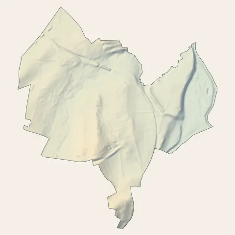 Le Cendre : relief