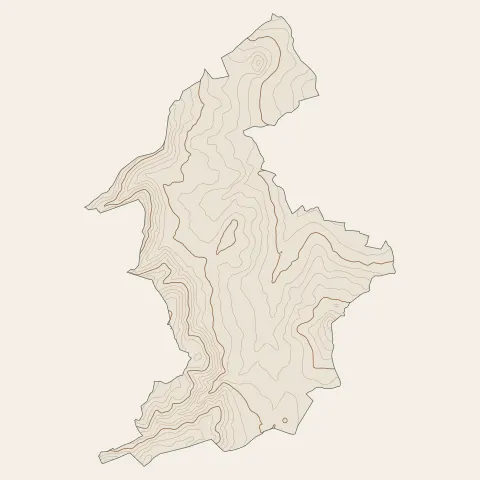 Ceyrat : courbes de niveau