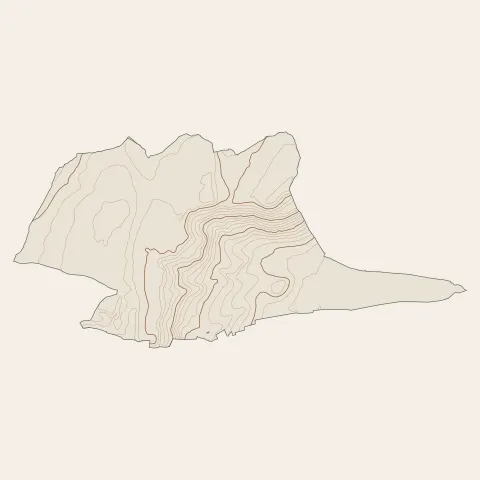 Châteaugay : courbes de niveau