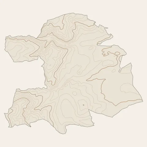 Châtel-Guyon : courbes de niveau