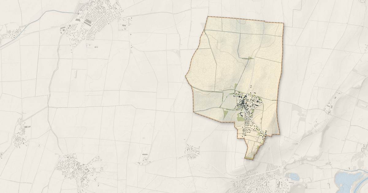 Portrait cartographique de Chavaroux : relief, eau, forêts, bâti et voies, calculés à partir des données de l'IGN