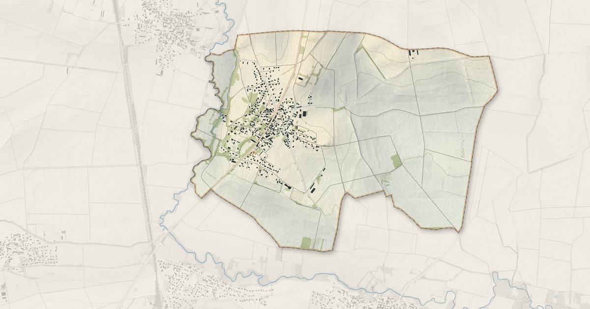 Portrait cartographique de Le Cheix-sur-Morge : relief, eau, forêts, bâti et voies, calculés à partir des données de l'IGN