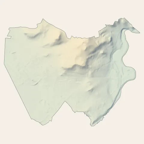 Cournon-d'Auvergne : relief