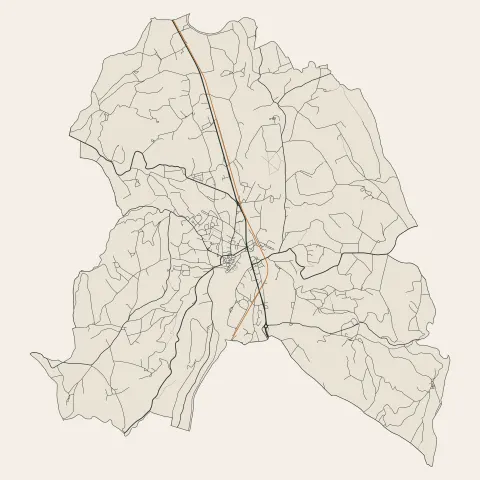 Courpière : voies