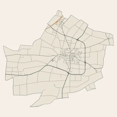 Ennezat : voies