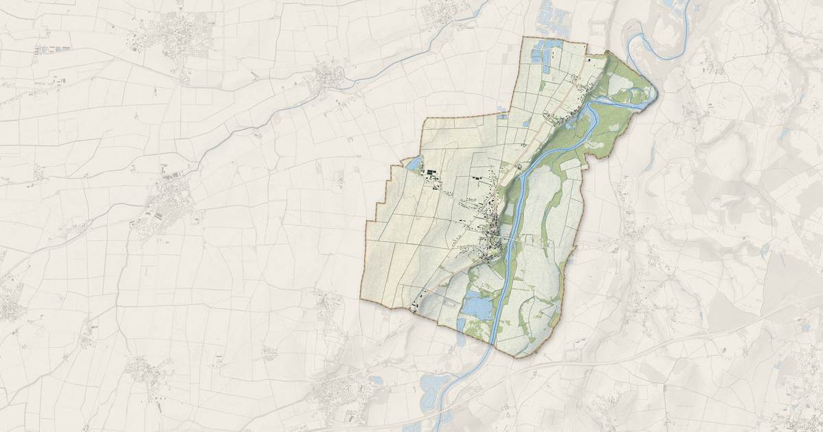 Portrait cartographique de Joze : relief, eau, forêts, bâti et voies, calculés à partir des données de l'IGN