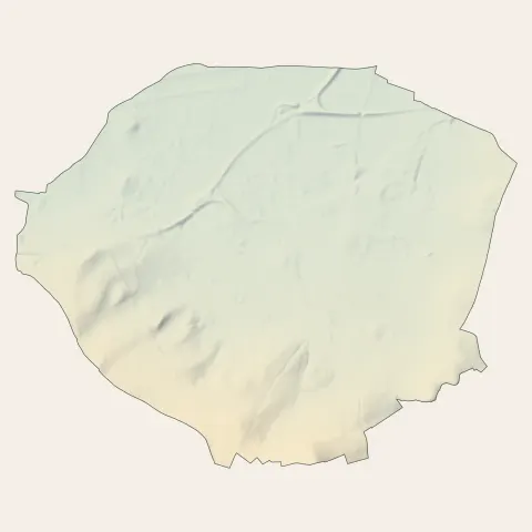 Lempdes : relief