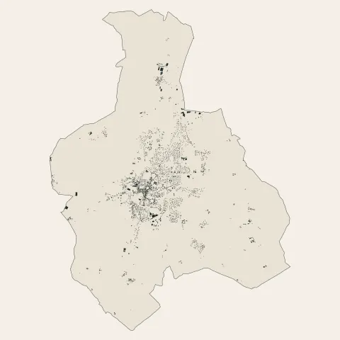 Lezoux : bâti