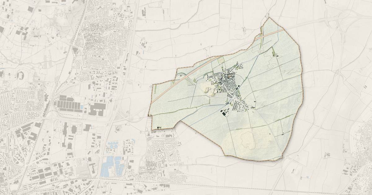 Portrait cartographique de Malintrat : relief, eau, forêts, bâti et voies, calculés à partir des données de l'IGN