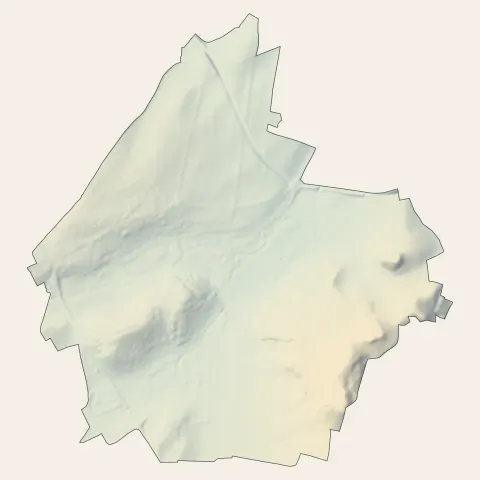 Orcet : relief