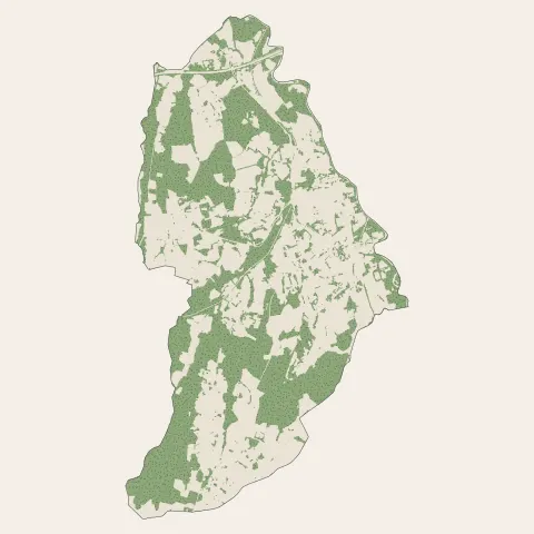 Peschadoires : bois, forêts et landes