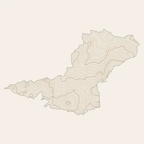 Romagnat : courbes de niveau