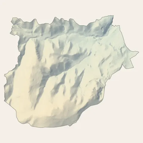 Royat : relief