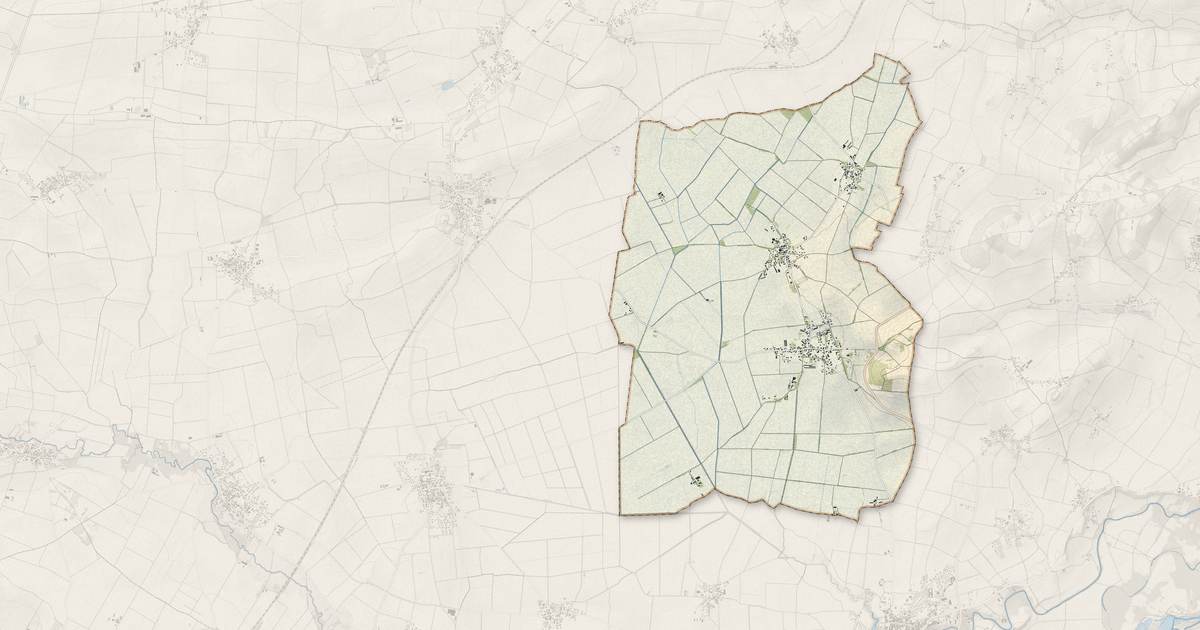 Portrait cartographique de Saint-André-le-Coq : relief, eau, forêts, bâti et voies, calculés à partir des données de l'IGN