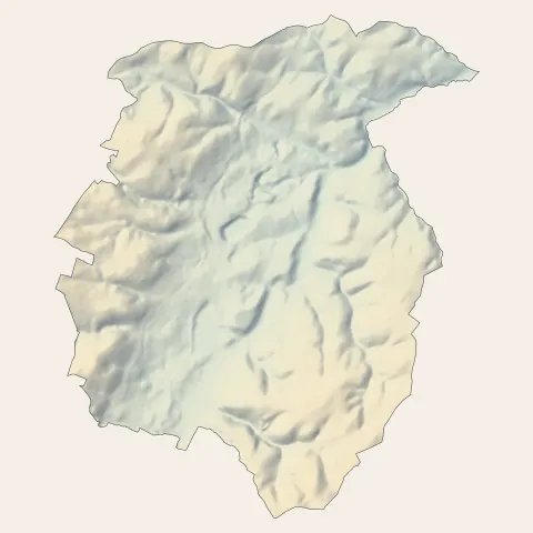 Saint-Éloy-les-Mines : relief