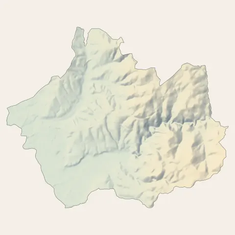 Thiers : relief