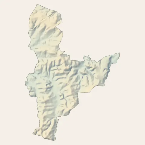 Arcangues : relief