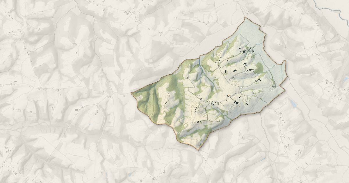 Portrait cartographique de Arget : relief, eau, forêts, bâti et voies, calculés à partir des données de l'IGN
