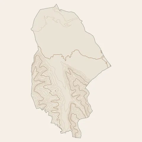 Artiguelouve : courbes de niveau