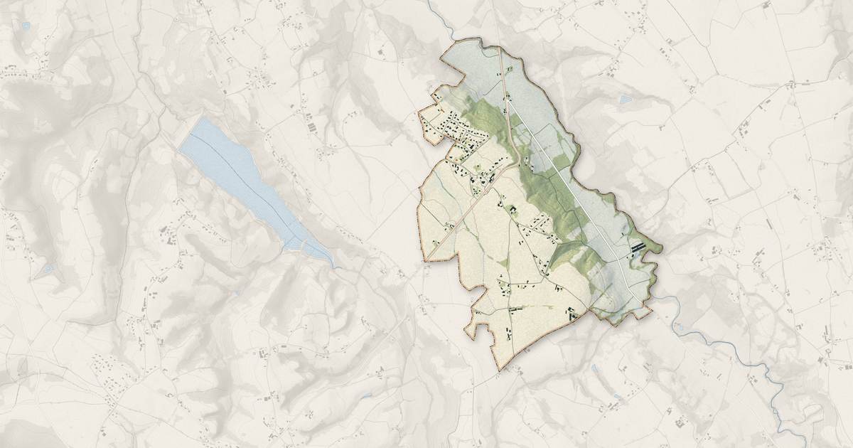 Portrait cartographique de Astis : relief, eau, forêts, bâti et voies, calculés à partir des données de l'IGN