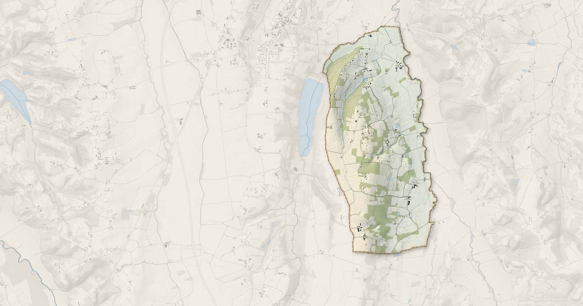 Portrait cartographique de Baliracq-Maumusson : relief, eau, forêts, bâti et voies, calculés à partir des données de l'IGN
