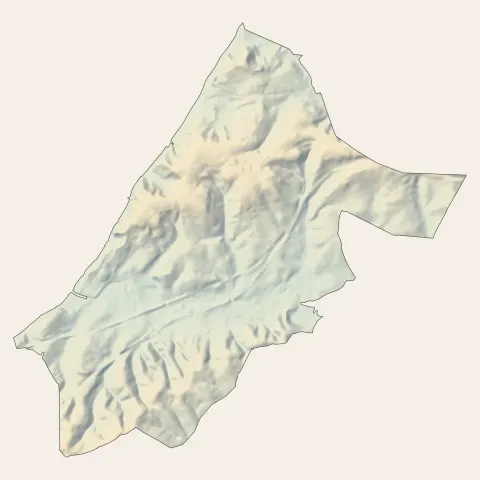 Bidart : relief