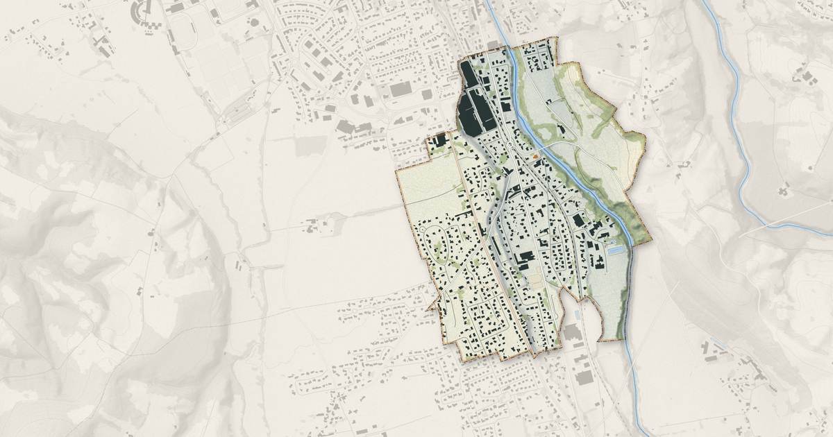 Portrait cartographique de Bidos : relief, eau, forêts, bâti et voies, calculés à partir des données de l'IGN