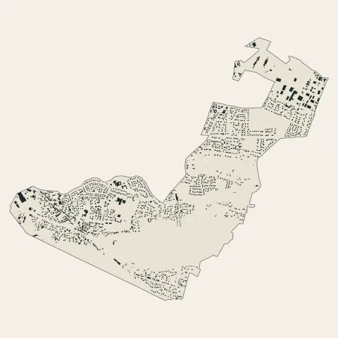 Bizanos : bâti
