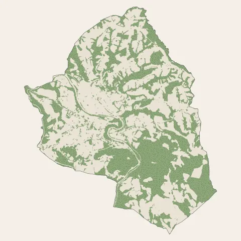 Cambo-les-Bains : bois, forêts et landes