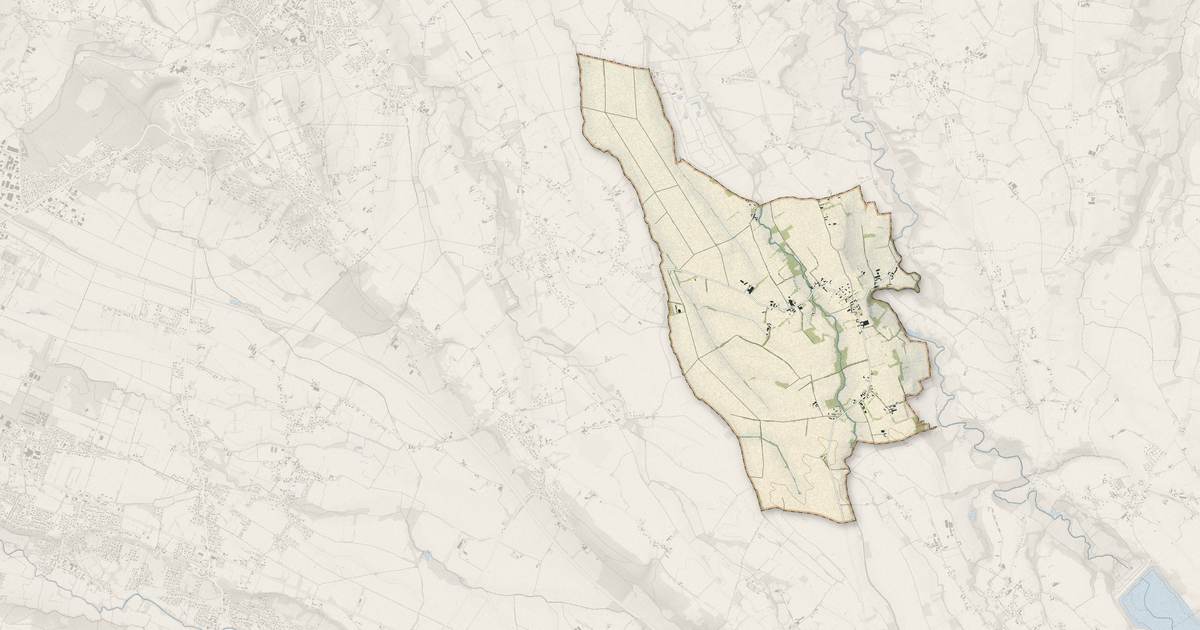 Portrait cartographique de Espéchède : relief, eau, forêts, bâti et voies, calculés à partir des données de l'IGN