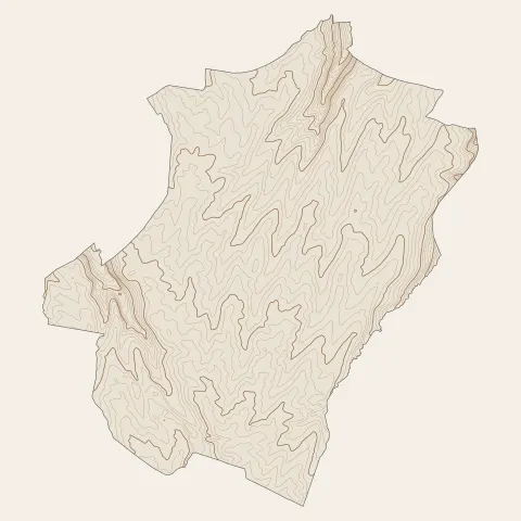 Ger : courbes de niveau