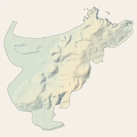 Hendaye : relief