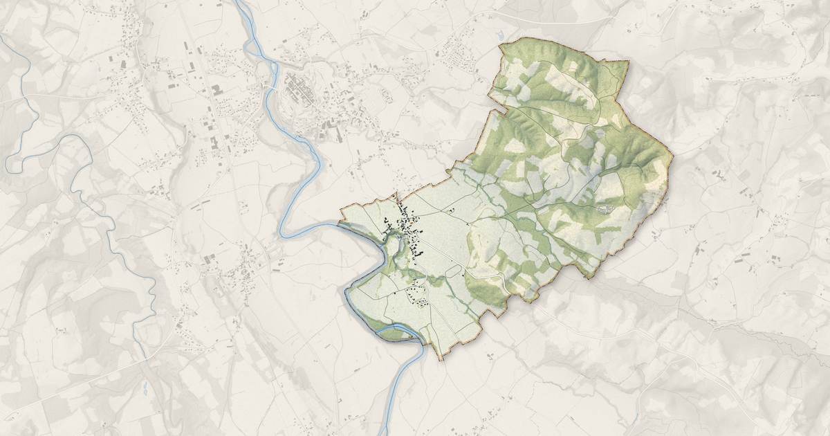 Portrait cartographique de Jasses : relief, eau, forêts, bâti et voies, calculés à partir des données de l'IGN