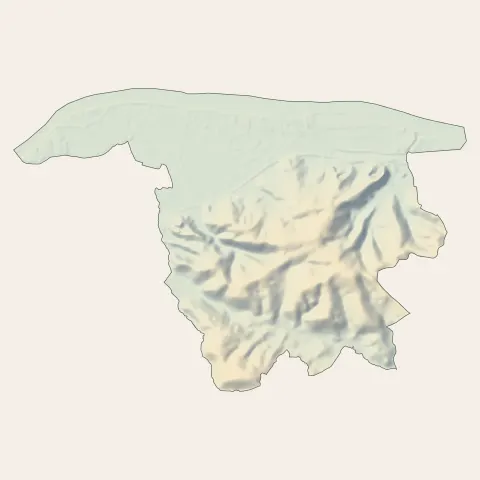 Lahonce : relief