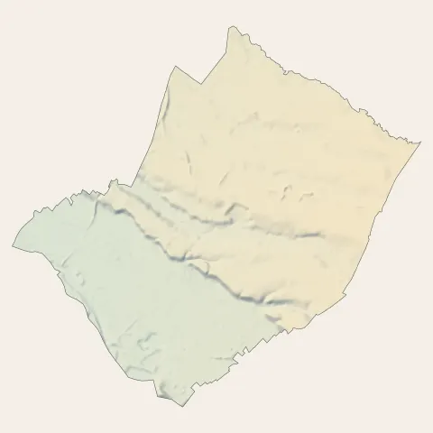 Lescar : relief